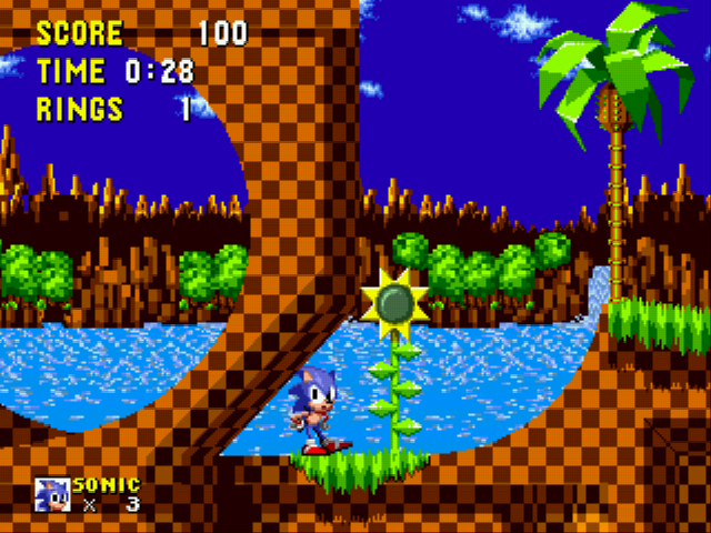 Frayda the Fox (Sonic 1 hack demo) Screenthot 2